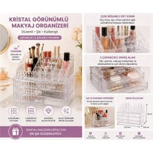 Elarque Şık ve Fonksiyonel Makyaj Organizeri, Düzenli Kullanım Için Ideal Seçim