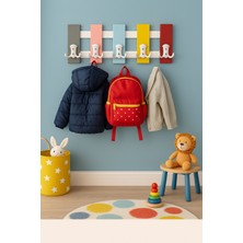 Elarque Colorrack 10 Gözlü Ahşap Askılık