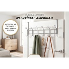 Elarque 6 Lı Kristal Amerikan Kapı Askısı