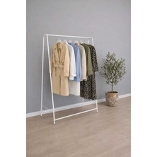 Elarque Soft Oval Askılık Konfeksiyon Askısı Ayaklı Elbise Askılığı