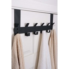 Elarque Metal Kapı Arkası Vidalı Askılık Organizer Banyo Askılık MT69S