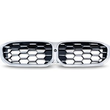 Bmw G20-LCI 2022- Panjur Krom Siyah Krom Kam Lı Diamond 51135A357F8 Wender
