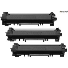 Tr Brother L2715 / L2510 / L2530 TN2456 Siyah Muadil Lazer Toner (3 Adet)