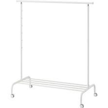 Elarque Beyaz Ayaklı Askılık 111X126