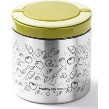 Elarque Yemek Termosu Sefer Tası Lunch Box Içi Dışı Çelik 630 ml