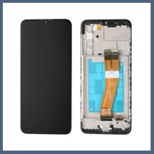 Bezos Samsung A03S Dokunmatik Ekran Çıtalı (Siyah) BZS10