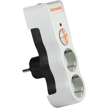 Tuncmatik Tunçmatik Powersurge TSK19021 PLUG-1050 2'li Beyaz Priz