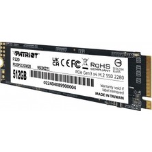 Patriot Patrıot 512GB P320 P320P512GM28 3000- 2200MB/S M2 Nvme Gen3 Disk