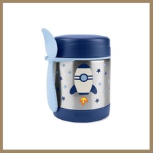 Bezos Zoo Paslanmaz Çelik Termos 325 ml Roket · Renk: Roket 22