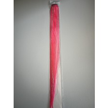 Gülümse Gel Saç Simi Renkli Tinsel Simli Saç Postiş 1 Adet Hair Tinsel Saç Süsü 50CM Çıtçıtlı