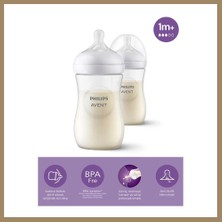Bezos Doğal Tepkili Natural Response Pp 2'li Biberon Seti 260 ml 1+ Ay 22
