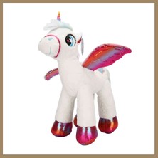 Bezos Kanatlı Unicorn Peluş 42 cm 22