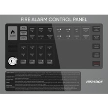 Hikvision Hıkvısıon EN54 Konvansiyonel 4 Bölgeli Yangın Alarm Paneli HF-C104