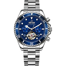Kronen&söhne Verlux Safir Tourbillon Otomatik Erkek Kol Saati