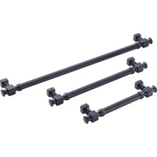 FREKANS 10 Adet Doğanlar Dragon Mat Siyah 320MM Kulp