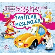 TeknoKapsül Taşıtlar Meslekler - Eğitici Öğretici Boyama Serisi