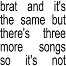 SoundBox Charli Xcx - Brat And It S The Same But The - Cd(Plak Değildir CD Dir.)