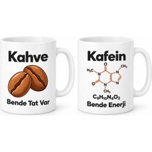 Bezos Kahve ve Kafein 2'li Porselen Kupa Seti - Model 385 Mgc