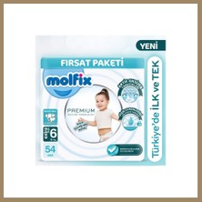 Bezos Premium Bebek Bezi Ultra Fırsat Paketi 6 Beden 15+ kg 54 Adet 22