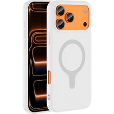 Svoria Store    iPhone 18 Pro/17 Pro Z Silikon Magsafe Kapak - Beyaz