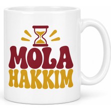Be Mola Hakkım Tasarımlı Porselen Kupa - Model 293 Najmaddin