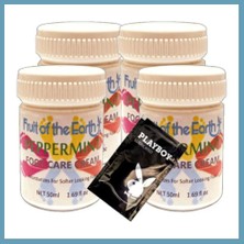 Bezos Süper Peppermint 4 Tane Birden Ayakların Bakımı ve Kokusu Bakım Kremi 50 ml + 1 Hediye Jel MBT06