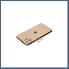 Bezos iPhone 11 Pro Max Uyumlu Renkli Kamera Lens Koruma Cam - Pembe-Mavi BZS10