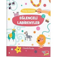 TeknoKapsül Yazılıp Silinebilir Eğlenceli Labirentler 2-4 Yaş
