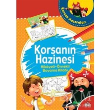 TeknoKapsül Korsanın Hazinesi - Hikayeli Örnekli Boyama Kitabı
