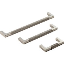 FREKANS 5 Adet Doğanlar AL349  Kulp Nikel 128 mm