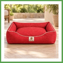 Bezos Vera Premium Yatak - Bordo / Xlarge Mgc