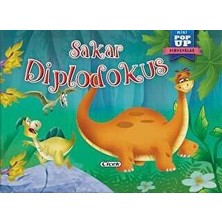 TeknoKapsül Sakar Diplodokus - Mini Pop-Up Dinozorlar