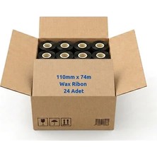 Bifo Bıfo A410 WAX.110MMX74M_OUT_FKS_24 110MM x 74M Out Wax Ribon 24'lü Koli