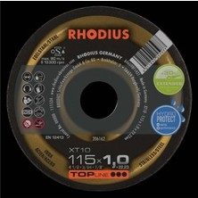 Rhodıus 206162 XT10 115*1,0 mm Extended Kesme Taşı