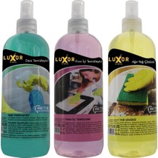 Tr 3'lü Temizlik Seti, Ağır Yağ Çözücü, Fırın Içi Temizleyici, Derz Temizleyici, 400 ml