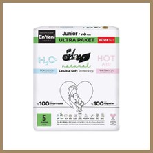 Bezos Natural Double Soft Külot Bez Ultra Paket 5 Beden 78 Adet 22