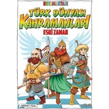 TeknoKapsül Türk Dünyası Kahramanları Boyama Kitabı