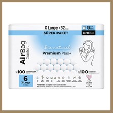 Bezos Premium Plus Airbag Comfort Bebek Bezi 6 Beden 32 Adet 22