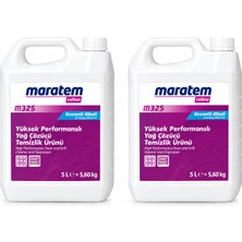 Maratem M325 Yüksek Performanslı Yağ Çözücü Temizlik Ürünü 2x5 L