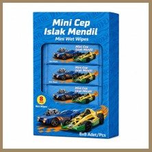 Bezos Islak Mini Cep Mendili 8'li 22