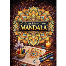 TeknoKapsül Büyükler Için Boyama Mandala