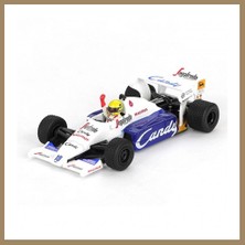 Bezos 1/64 Model Araç TG184 #19 Ayrton Senna 1984 Monaco Grand Prix 2nd Place 22