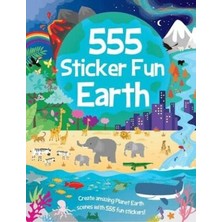 TeknoKapsül 555 Sticker Fun - Earth
