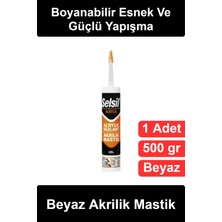 Wonara #akrilikmastik Beyaz Akrilik Mastik Silikonize 500 gr Kartuş Boyanabilir Esnek Dolgu Macunu Duvar Çatlak Pencere Kapı Kasası Derz Izolasyon Sızdırmazlık Iç Dış Mekan Tadilat Yapı Yalıtım Malzemesi