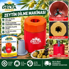 Delta Ziraat Zeytin Dilme Makinesi Plastik Gövdeli Pratik Zeytin Çizme ve Dilimleme Aparatı