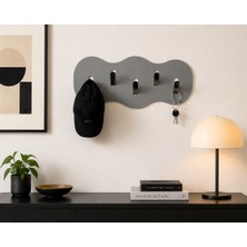 Elarque Modern Metal Duvar Askılığı