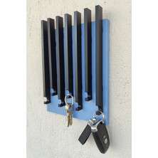 Elarque Anahtarlık Askısı Duvar Süsü Plastik Beyaz 27 x 20 cm