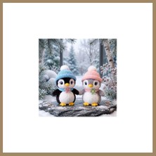 Bezos 10028 Şapkalı Penguen Peluş 27CM 22