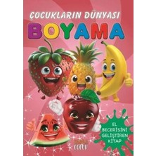 TeknoKapsül Çocukların Dünyası Boyama Kitabı 7 – Meyveler
