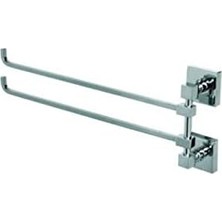 Die Grup Yuvarlak Metal Havluluk Yapışkanlı Montaj Banyo Aksesuarı